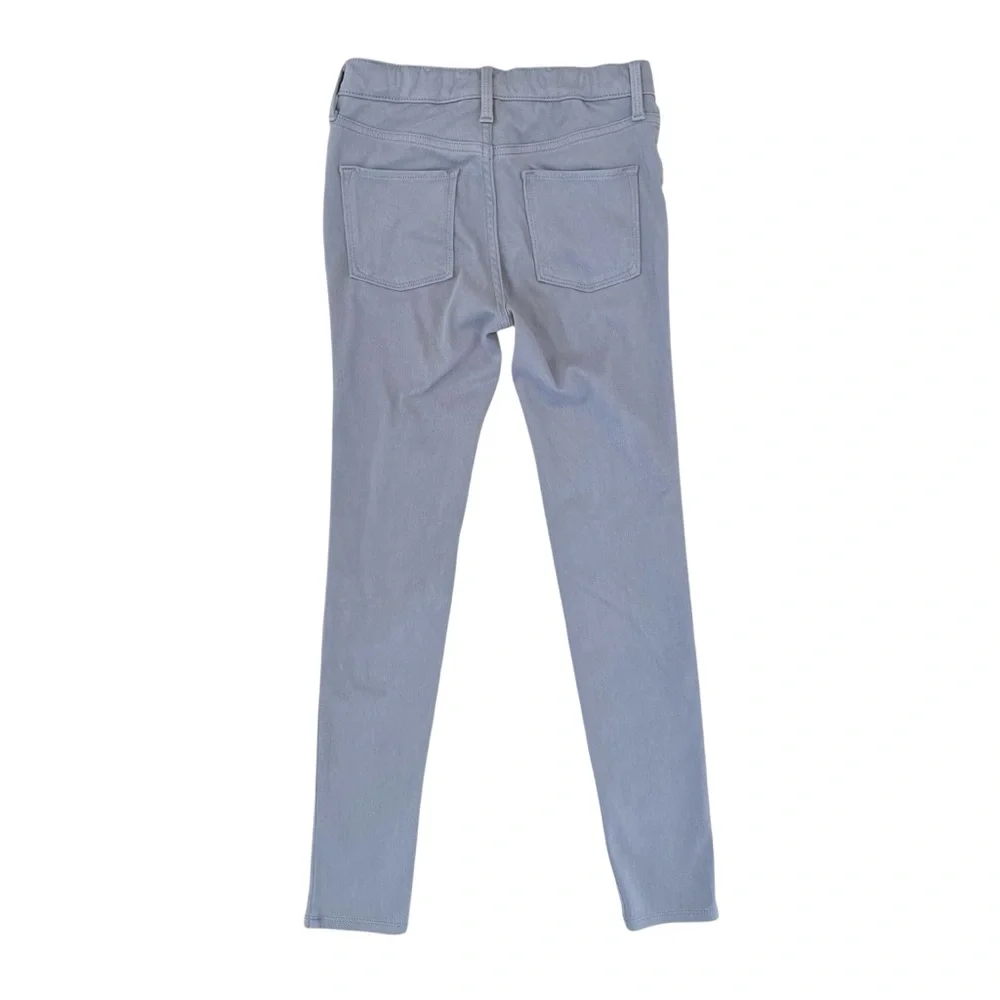 Old Navy Girls 14 Ballerina Jeggings Pants Gray Adjustable Waist Soft Stretch